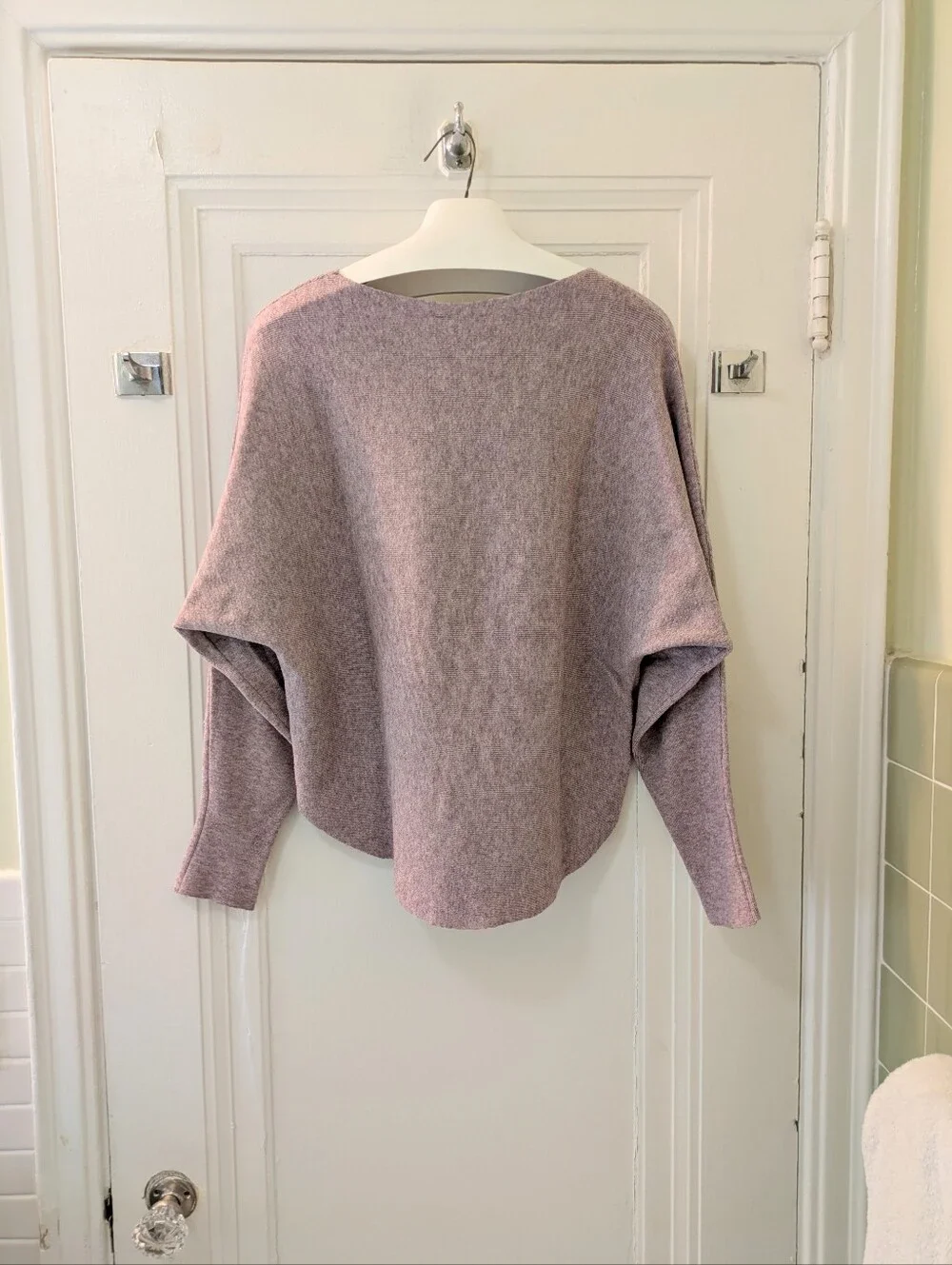Vila Milano Mauve Dolman Sleeve Sweater